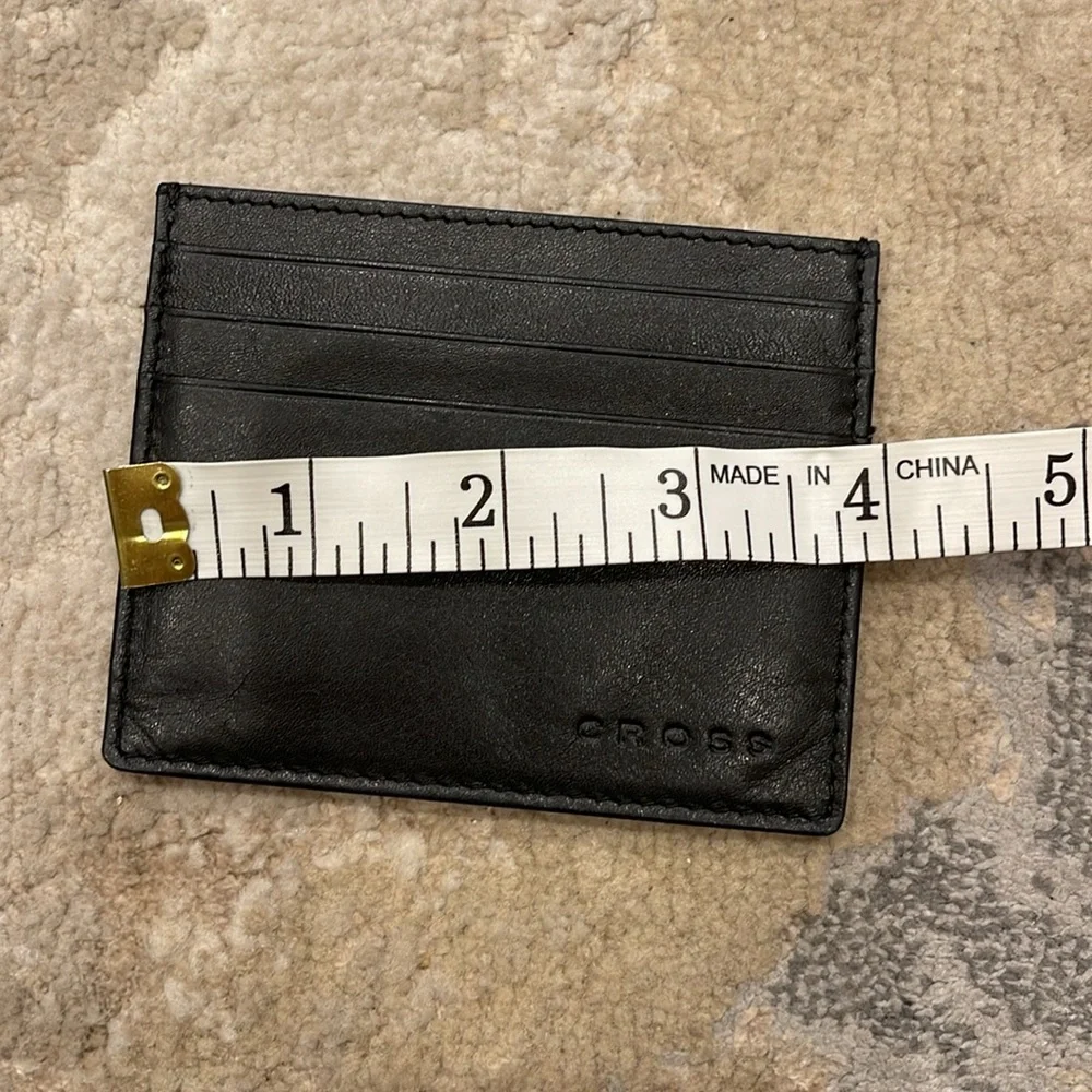 Cross  Credit Card Holder - Black